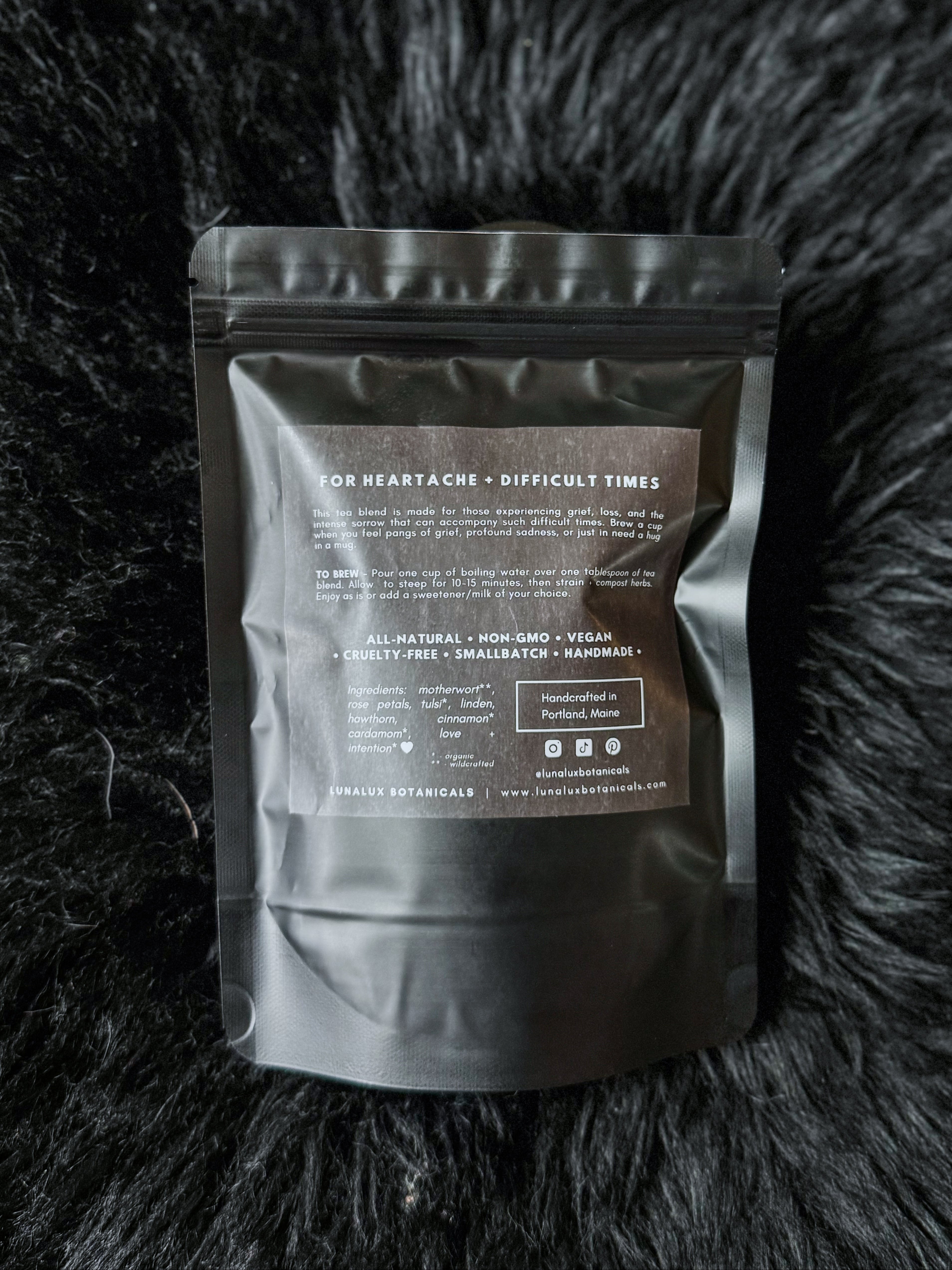 HEAVY HEARTS // Grief Support Herbal Tea