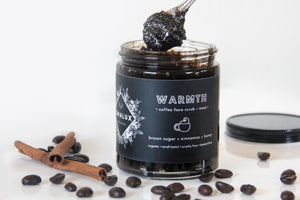 WARMTH // Seasonal Coffee Face Scrub + Mask