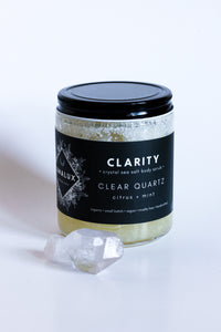 CLARITY // Clear Quartz Crystal Body Scrub