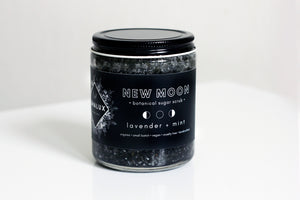 NEW MOON // Lavender + Mint Sugar Scrub